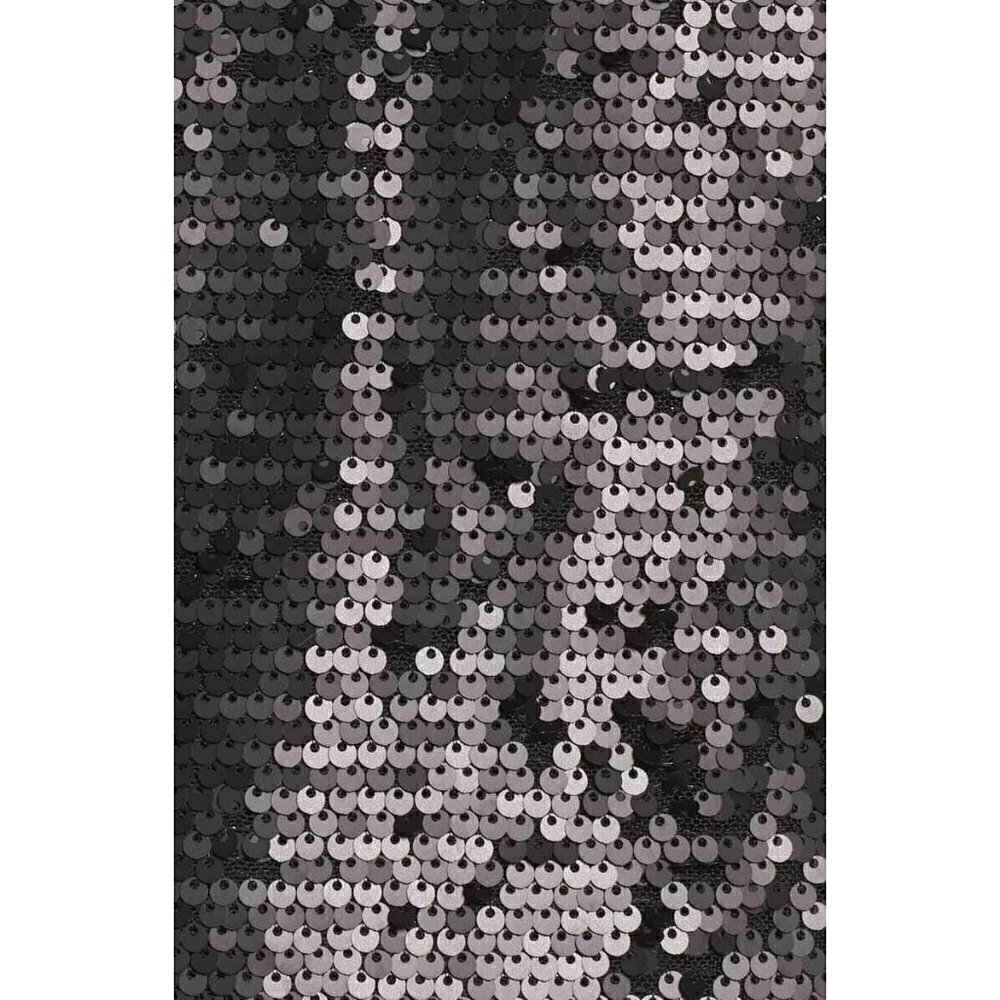 Leith Womens Black Sequin V Neck Sheath Mini Dress - Picture 6 of 6